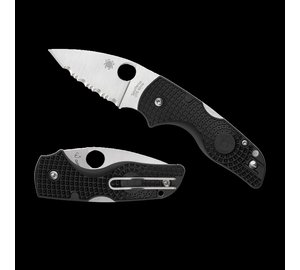 Spyderco Lil Native, Black FRN, SpyderEdge