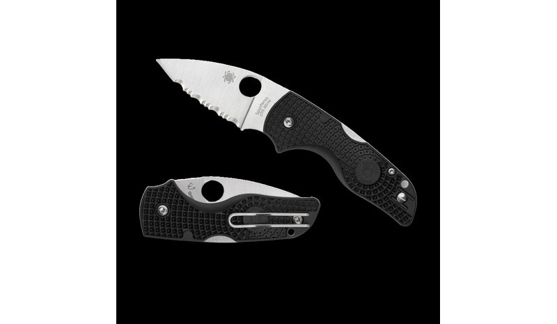Spyderco Lil Native, Black FRN, SpyderEdge