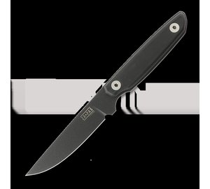 Za Pas Eho Covered veitsi, Black G-10, Black Coating