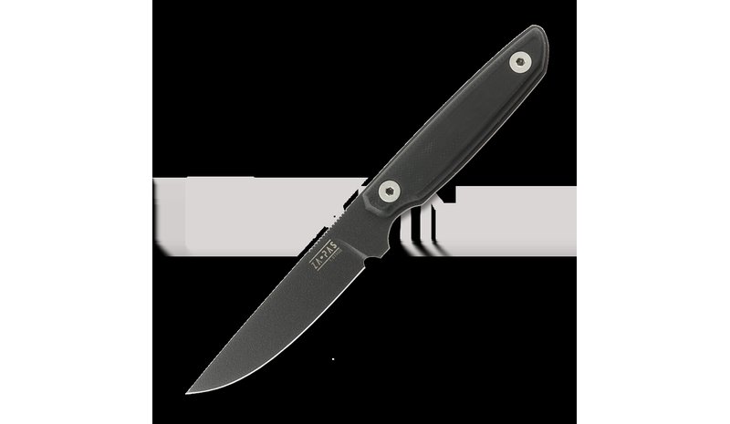 Za Pas Eho Covered veitsi, Black G-10, Black Coating