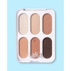 Laka Forever 6 Eye Palette - 7 g No.04 Tan Peach