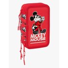Disney Mikki Hiiri Täytetty Kolmilokeroinen Penaali 37 Osaa, Mickey & Friends Racing