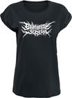 Broken By The Scream - Logo - T-paita - Naiset - Musta