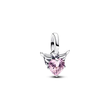 Pandora Winged Heart Mini Dangle Charm hela 793626C02