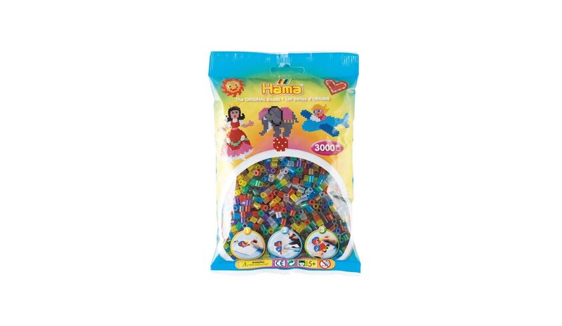 Hama Ironing Helmet mix-transparent 3000pcs. – kuva 1/2