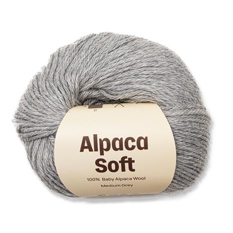 Alpacka Soft 50g Medium Grey A236 Adlibris – kuva 2/2