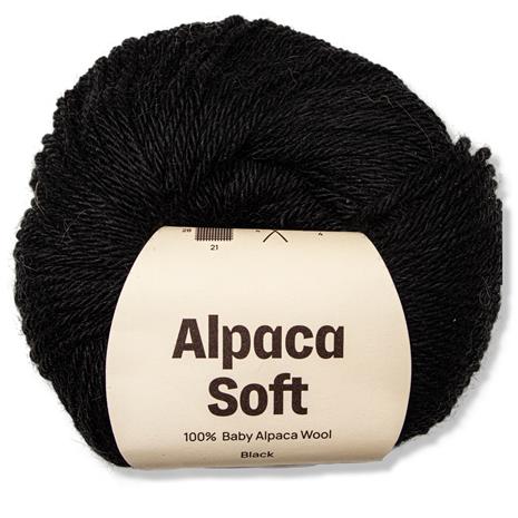 Alpacka Soft 50g Black A234 Adlibris