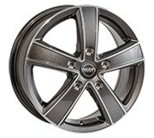 Mega Wheels Hercules 5 Grey 6.5X16 H2 5X160 (65.10) ET53 vanne, Vanteet