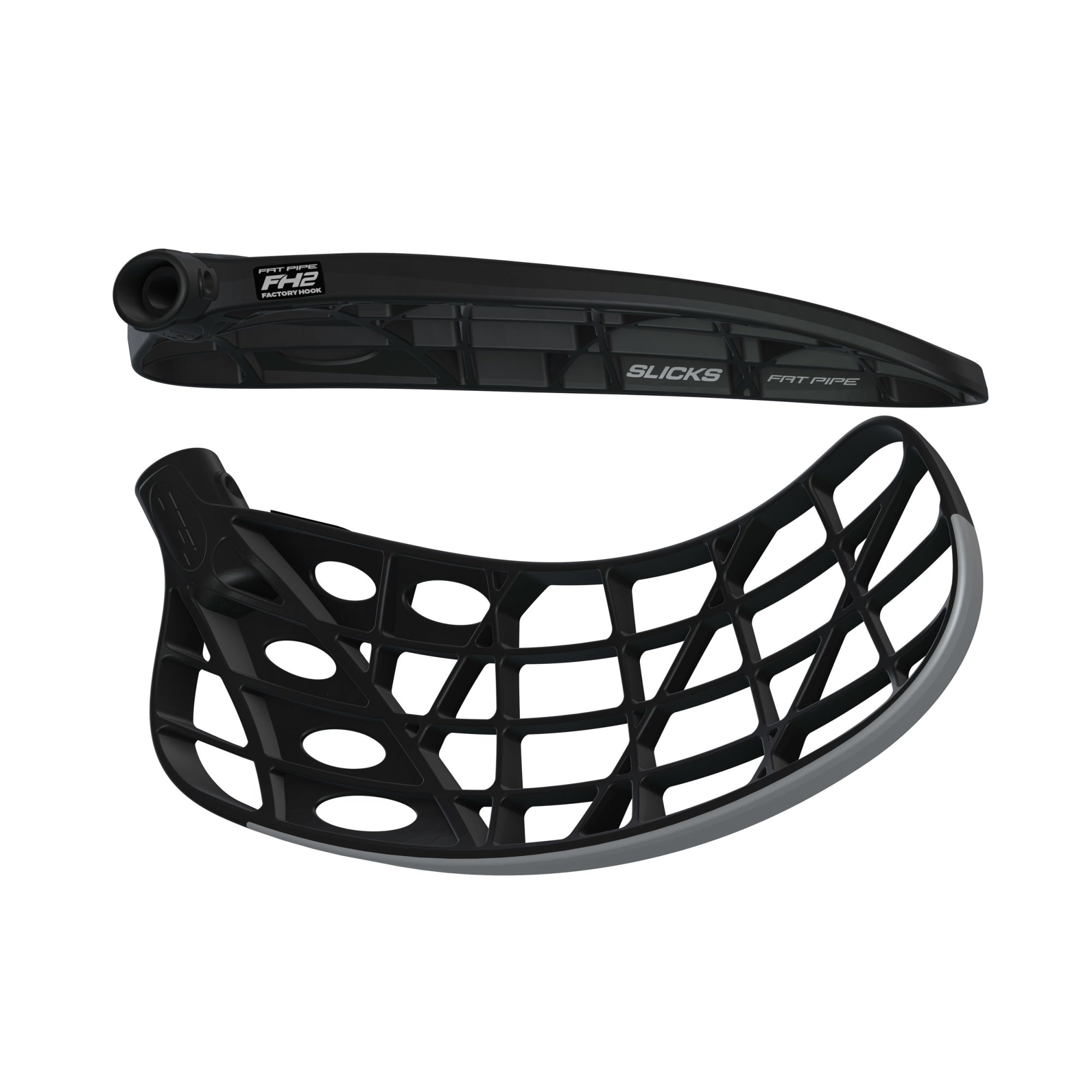 Fat Pipe CTRL Slicks PPH Coal Black/PE Silver FH2 lapa
