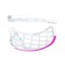Fat Pipe SILK Slicks PPS Ghost White/PE LE Pink lapa – kuva 1