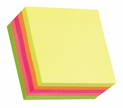 Notes Stick'n Notes 76x76 mm moniväri