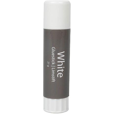 Liimapuikko White, Pyöreä, 21 g, 1 kpl