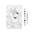 Creative Craft Group Bluey Paint by Number Canvas - 29.7 x 19.5 cm
