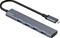DELTACO USB-C hub, 5 Gbps, 4x USB-A female, aluminum, grey – kuva 5