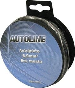 Johto 6,0 mm², Autoline Musta 5 m