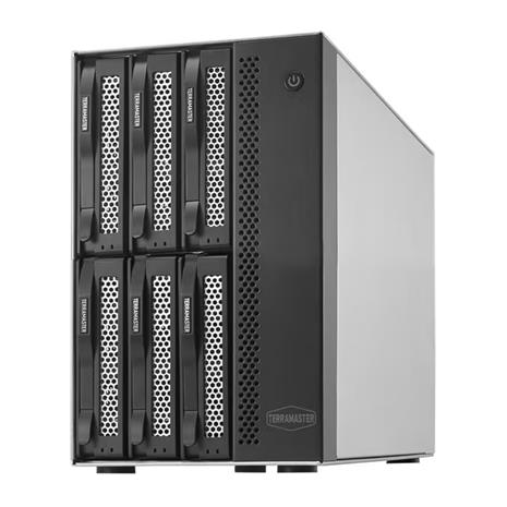 TerraMaster D6-320 disk array Desktop Black