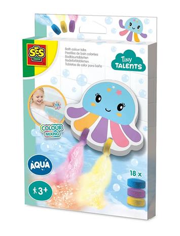 SES Creative Bath Time - Bath Colour Octopus - Multi/patterned - ONE SIZE