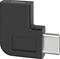 Pro USB-C™ to USB-C™ adapter 90° black – kuva 4