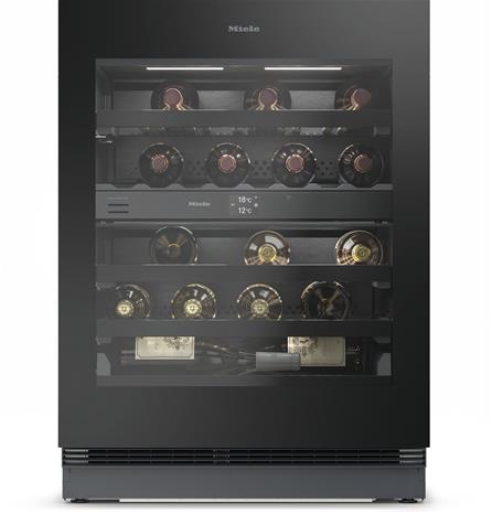 Miele KWTUS 7096 E Obsidian-musta, viinikaappi