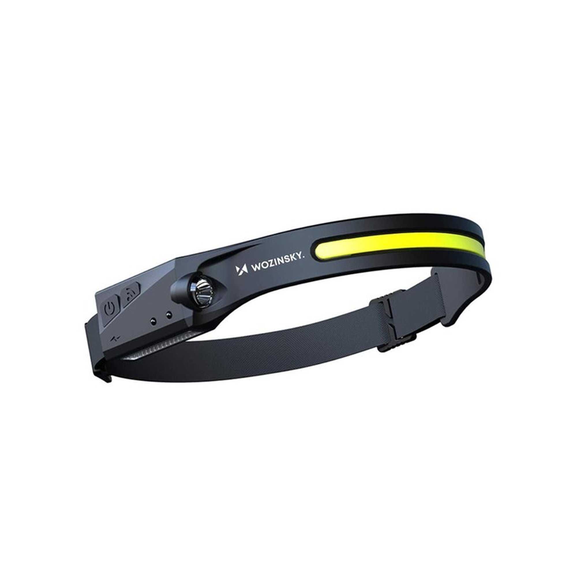 Wozinsky WLC-1200 350 lm CREE LED Headlamp IPX4 with Motion Sensor - Black