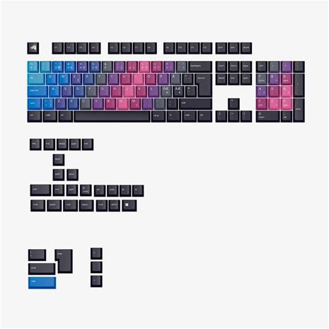 Glorious GPBT Afterparty Keycap Set Nordic ISO