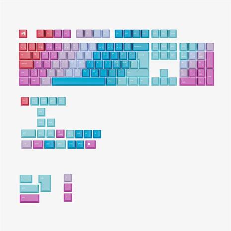 Glorious GPBT Daydream Keycap Set Nordic ISO