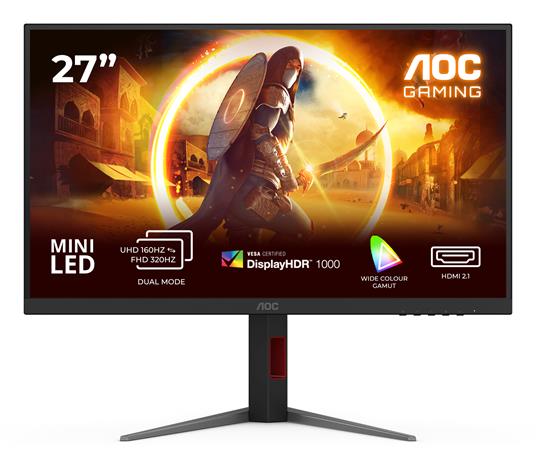 AOC U27G4XM (27"), näyttö