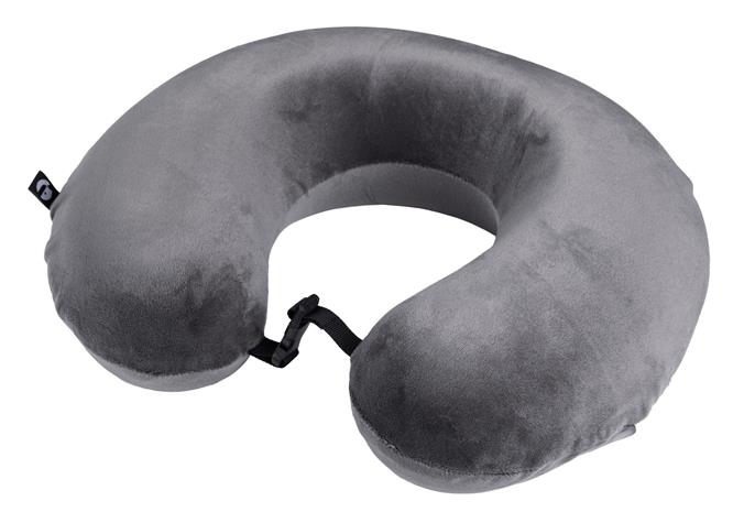 Feru Travel Memory foam pillow matkatyyny, harmaa