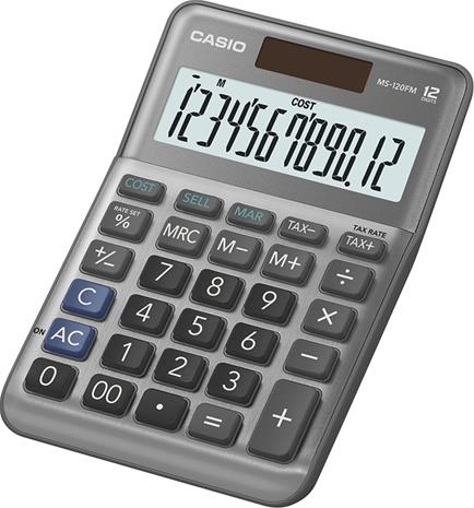 Casio MS-120FM, pöytälaskin
