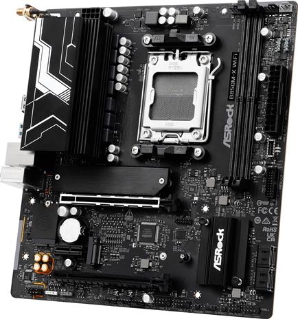 ASRock B850M-X WiFi Emolevy - AMD B850 - AMD AM5 socket - DDR5 RAM - Micro-ATX – kuva 5/7