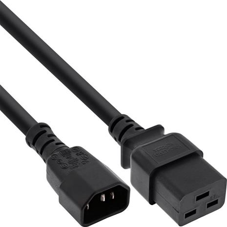InLine - power cable - IEC 60320 C14 to IEC 60320 C19 - 2 m
