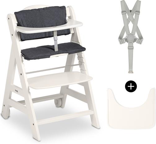 Hauck Beta+ -syöttötuoli, White