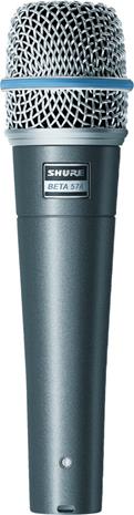 Shure BETA 57A Dynamic Instrument Microphone, instrumenttimikrofoni