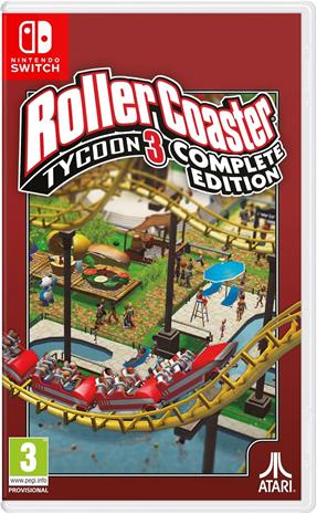 RollerCoaster Tycoon 3: Complete Edition, Nintendo Switch -peli
