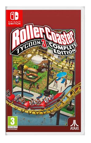 RollerCoaster Tycoon 3: Complete Edition, Nintendo Switch -peli