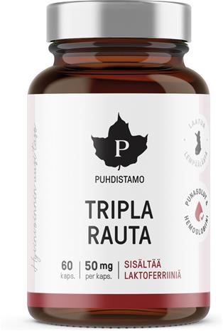 Puhdistamo Tripla Rauta, 60kaps