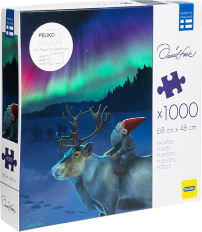 Peliko Daniel Falck: Revontulet 1000p palapeli – kuva 2/3