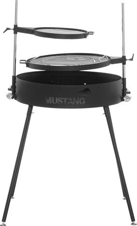 Mustang Ventura (629674), hiiligrilli Ø 30/47cm