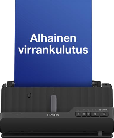 Epson ES-C320W ADF + Sheet-fed scanner 600 x 600 DPI A4 Black