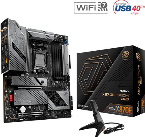 ASRock X870E TAICHI Lite AM5 -E-ATX-emolevy