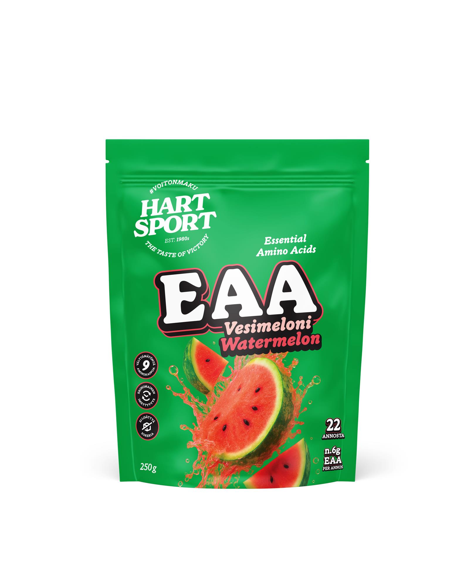 Hart-Sport EAA-jauhe, vesimeloni, 250 g