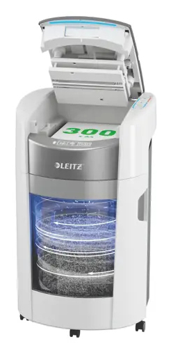 Leitz IQ OptiMax Office 300 automaattinen paperisilppuri, P5