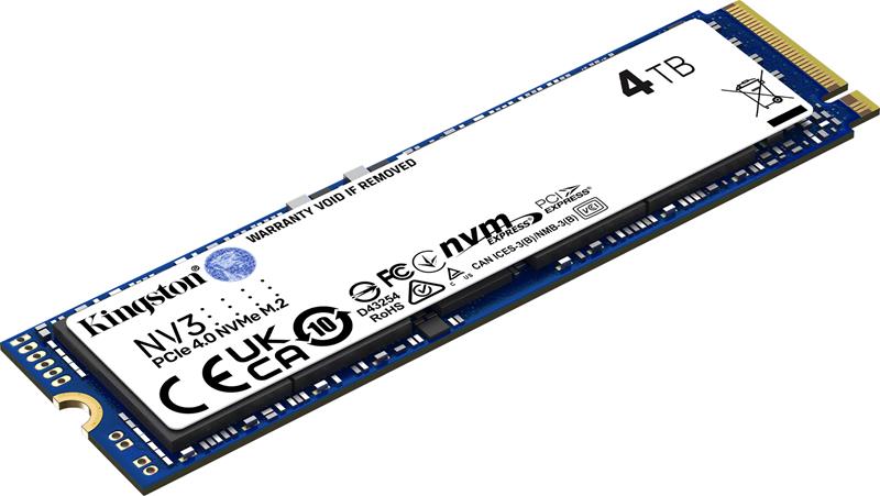 Kingston Technology 4000G NV3 M.2 2280 NVMe SSD
