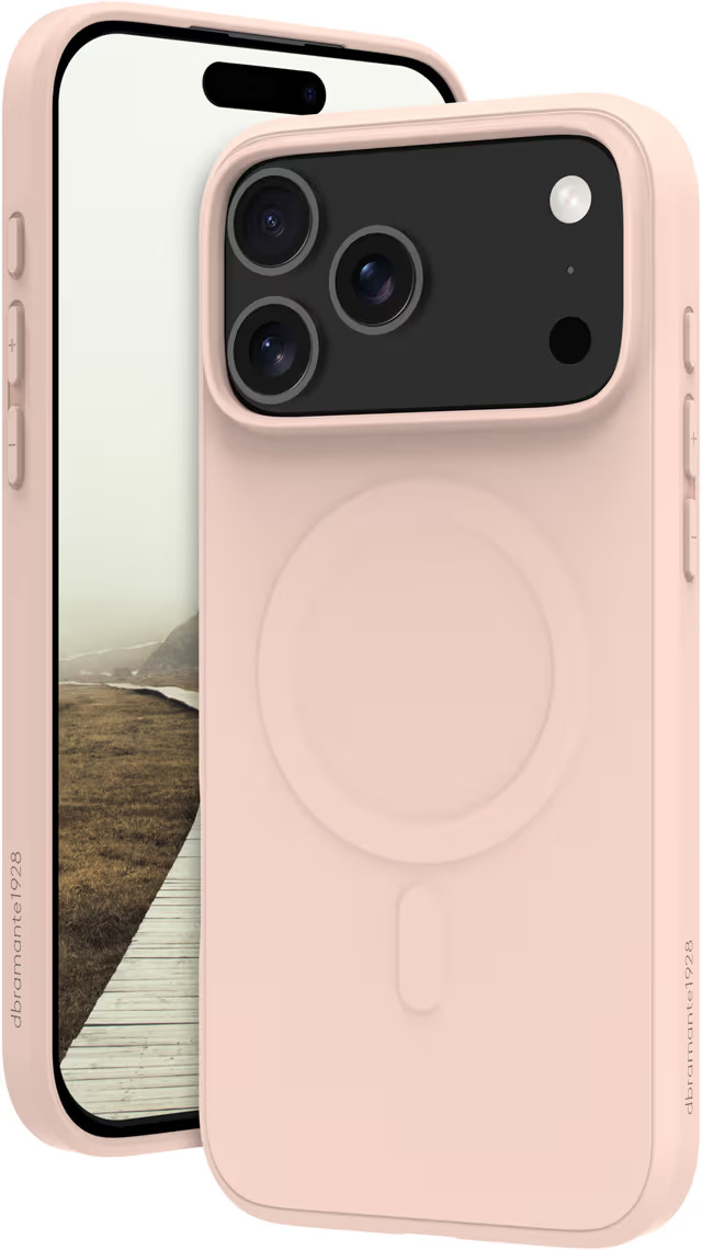dbramante1928 Greenland Pro MS iPhone Pro Max 17 suojakuori(Pink Sand)
