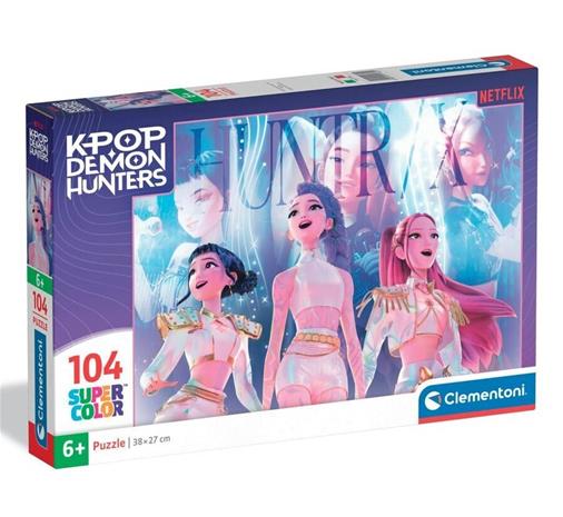 K-Pop Demon Hunters -palapeli, 104 palaa, Clementoni
