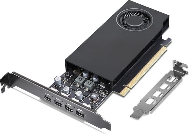 Lenovo RTX A1000 - 8GB GDDR6 RAM - Näytönohjaimet