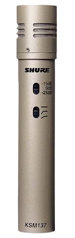 Shure KSM137, studiomikrofoni