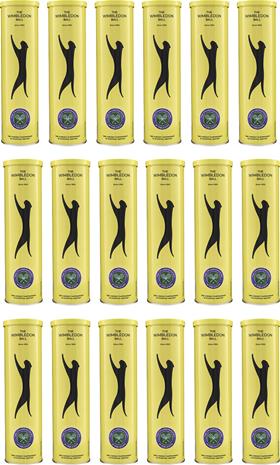 Slazenger Wimbledon -tennispallo, 72 kpl