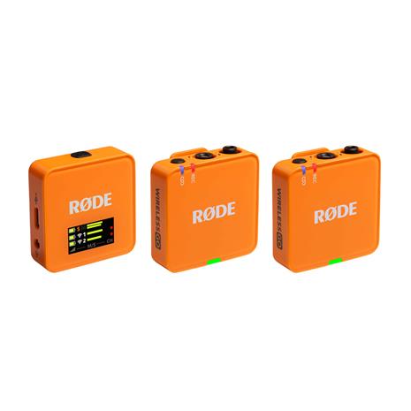 Røde Wireless GO (Gen 3) - Oranssi