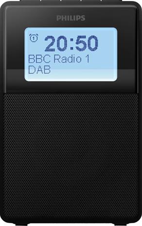 Philips TAR5100/10 alarm clock Digital alarm clock Black